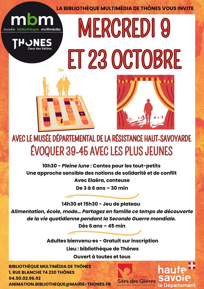 Animations Morette octobre 2024