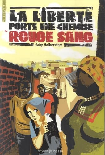 La Liberté porte une chemise rouge sang