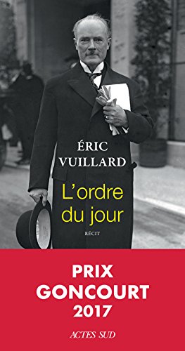 Ordre du jour (L') (Prix littéraire : Goncourt 2017)