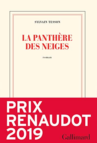 Panthère des neiges (La) (Prix littéraire : Renaudot 2019)