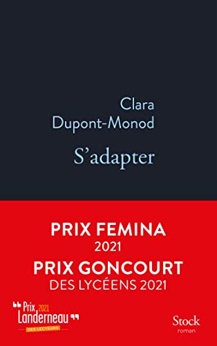 S'adapter (Prix littéraire : Fémina 2021) (Coup de coeur club)